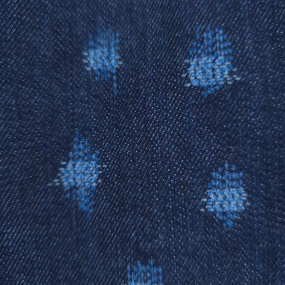 Lucky Brand SW Aztec Boho Chic Maximalist Charlie Skinny Ikat Mid Rise Dark 6/28 - Picture 14 of 14